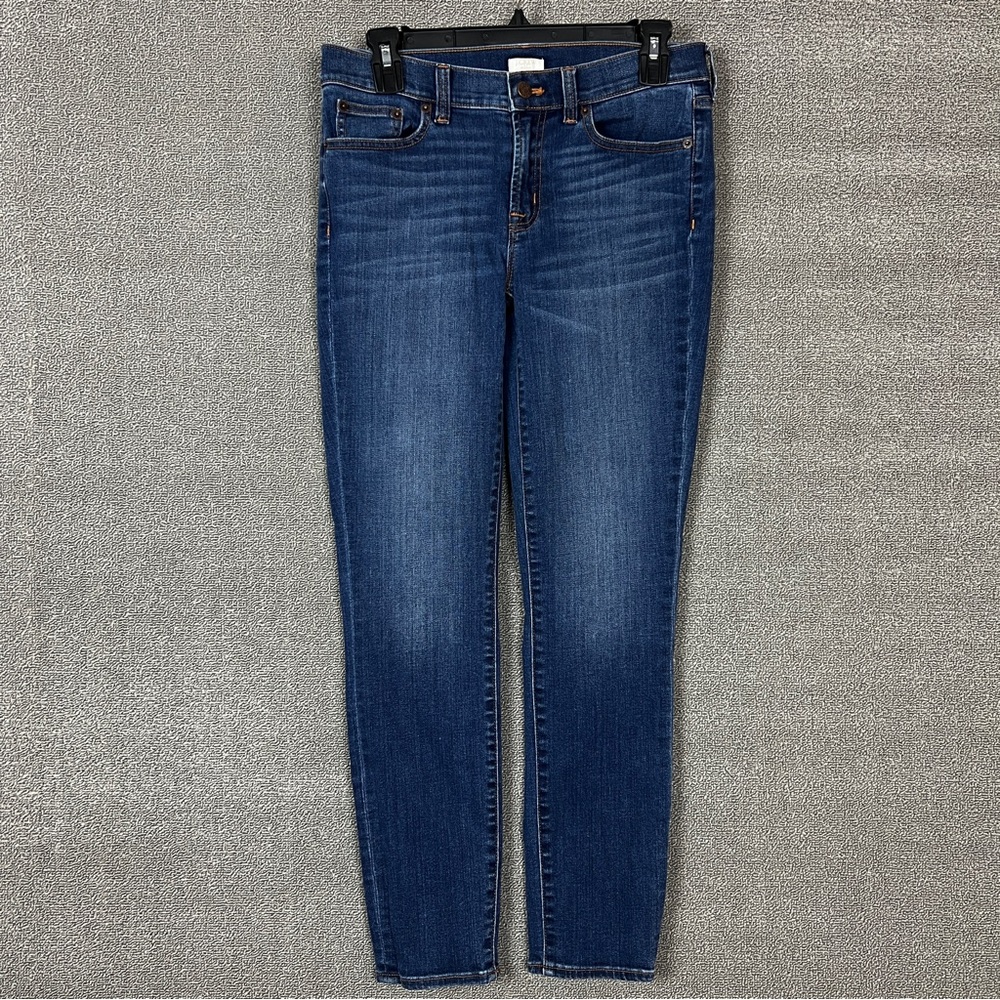 J crew stretch women’s blue jeans size 27 preowned